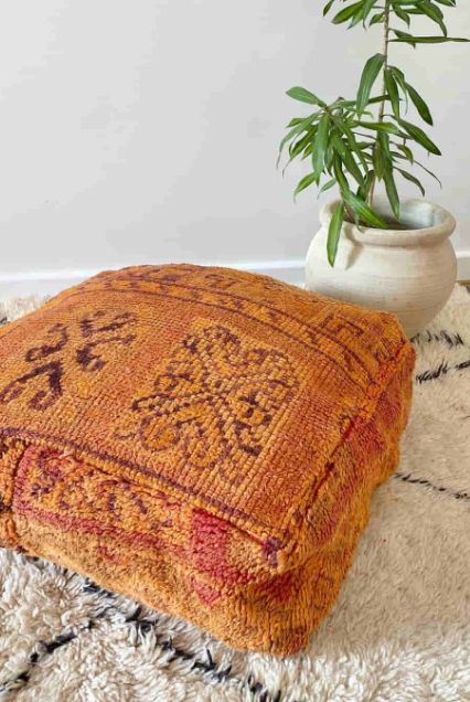 classy designs of floor cushions