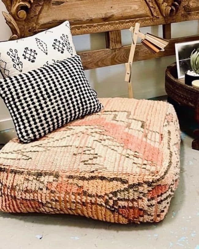 gorgeous designs of floor cushions