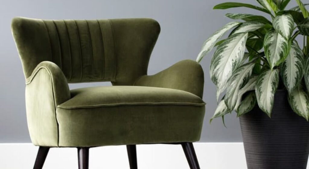 green color chair upholstery in Dubai