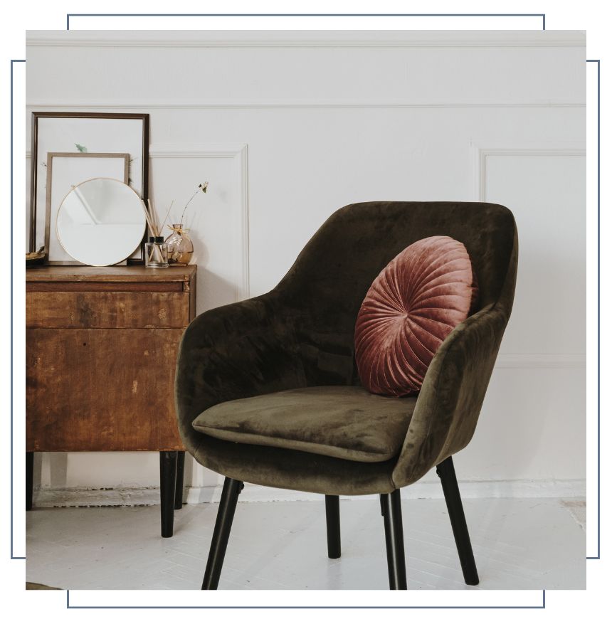 velvet fabric chair upholstery