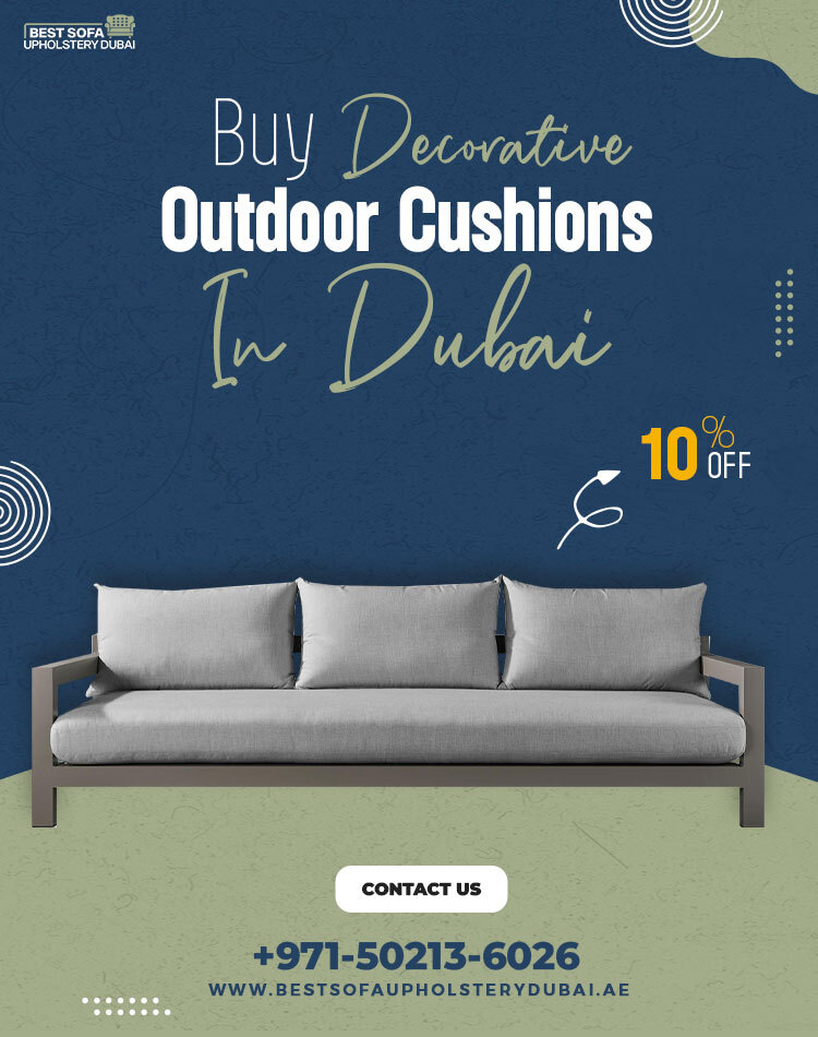 outdoor cushions Dubai