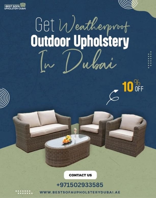 Outdoor Upholstery Dubai Service